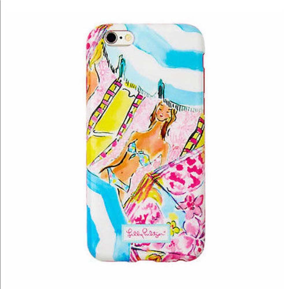 Lilly Pulitzer iPhone Case for 6/6S Umbrella Beach